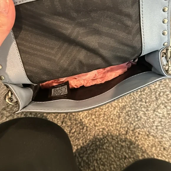 Rebecca Minkoff Midnighter Mini Messenger - Dusty Blue - Picture 7 of 12